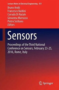 portada Sensors: Proceedings of the Third National Conference on Sensors, February 23-25, 2016, Rome, Italy (Lecture Notes in Electrical Engineering)