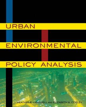 portada urban environmental policy analysis