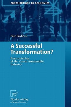 portada a successful transformation?: restructuring of the czech automobile industry (en Inglés)