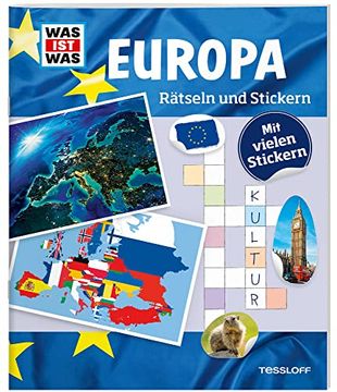 portada Rätseln und Stickern: Europa (Was ist was - Rätselhefte) (en Alemán)