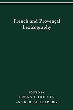 portada French and Provençal Lexicography (en Inglés)