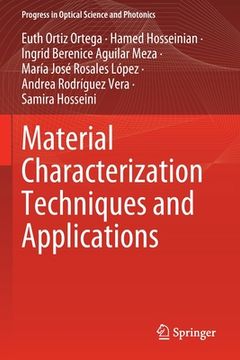 portada Material Characterization Techniques and Applications (en Inglés)