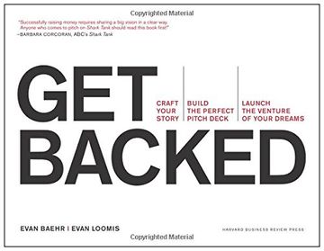 portada Get Backed: Craft Your Story, Build the Perfect Pitch Deck, and Launch the Venture of Your Dreams (in English)