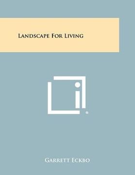 portada landscape for living (en Inglés)