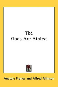 portada the gods are athirst (en Inglés)