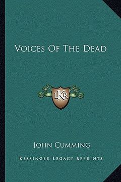 portada voices of the dead (en Inglés)