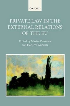 portada Private law in the External Relations of the eu (en Inglés)