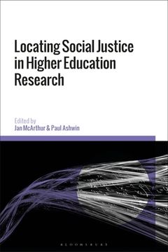 portada Locating Social Justice in Higher Education Research (en Inglés)