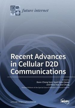 portada Recent Advances in Cellular D2D Communications (en Inglés)