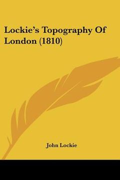 portada lockie's topography of london (1810) (en Inglés)