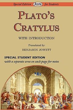 portada cratylus (special edition for students) (in English)