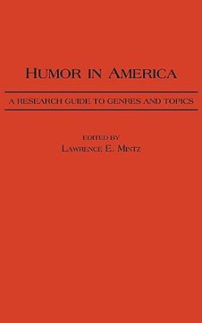 portada Humor in America: A Research Guide to Genres and Topics (en Inglés)