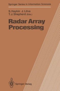 portada radar array processing (en Inglés)