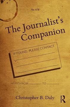 portada The Journalist's Companion (en Inglés)