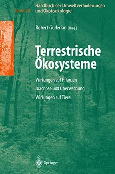 portada Handbuch der Umweltveränderungen und Ökotoxikologie: Band 2b: Terrestrische Ökosysteme Wirkungen auf Pflanzen Diagnose und Überwachung Wirkungen auf Tiere (in German)