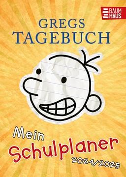 portada Gregs Tagebuch - Mein Schulplaner 2024/2025 de Jeff Kinney(Baumhaus Buchverlag Gmbh) (en Alemán)