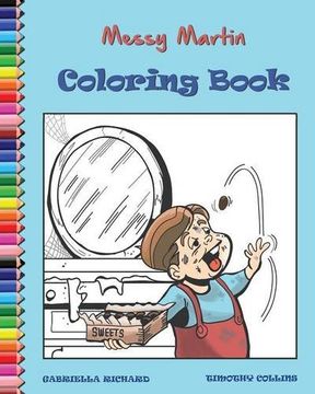 portada Messy Martin Coloring Book