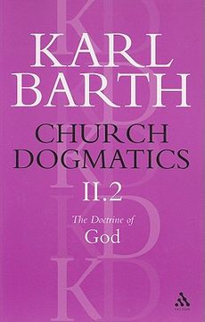 portada church dogmatics, volume ii, part 2: the doctrine of god