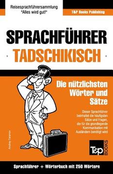 portada Sprachführer Deutsch-Tadschikisch und Mini-Wörterbuch mit 250 Wörtern (in German)
