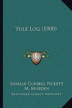 portada yule log (1900) (in English)