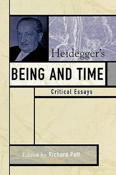 portada heidegger's being and time: critical essays