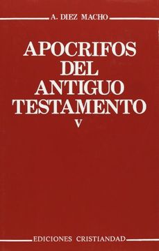 portada Apócrifos del Antiguo Testamento. Tomo v.