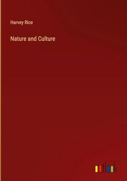 portada Nature and Culture (en Inglés)