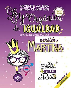 portada Ley Orgánica de Igualdad. Versión Martina: 3 (in Spanish)