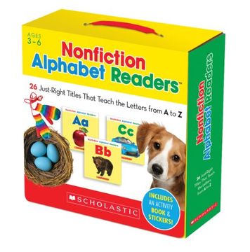 portada Nonfiction Alphabet Readers: 26 Just-Right Titles That Teach the Letters From a to z (in English)