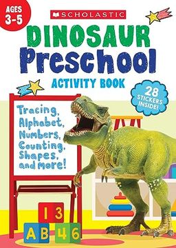 portada Dinosaur Preschool Activity Book (en Inglés)