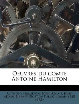 portada Oeuvres Du Comte Antoine Hamilton (en Francés)