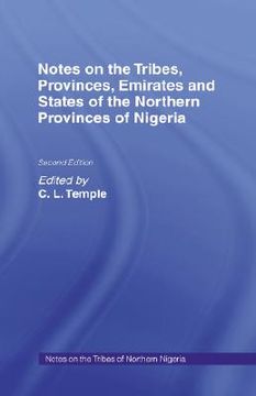 portada notes on the tribes, provinces, emirates and states of the northern provinces of nigeria (en Inglés)