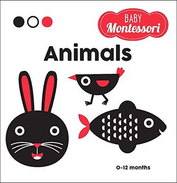 portada Animals: A Baby Montessori Book (in English)