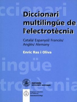 portada Diccionari Multilingüe de l'Electrotécnia (ACCESO RÁPIDO)