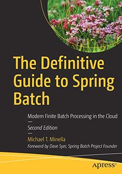 portada The Definitive Guide to Spring Batch: Modern Finite Batch Processing in the Cloud (en Inglés)