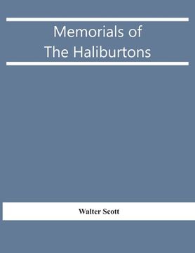 portada Memorials Of The Haliburtons (en Inglés)