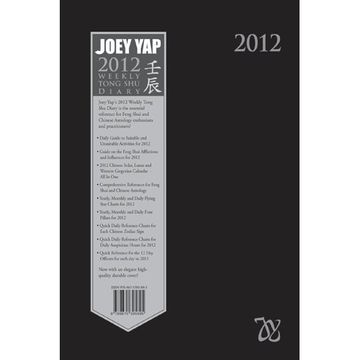 portada Joey Yap's 2012 Weekly Tong shu Diary (en Inglés)
