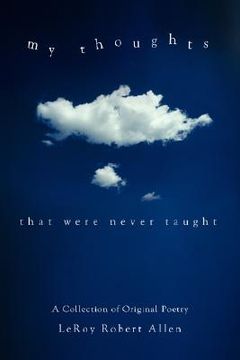 portada my thoughts: that were never taught (en Inglés)