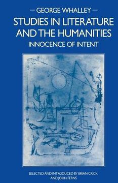 portada Studies in Literature and the Humanities: Innocence of Intent (en Inglés)