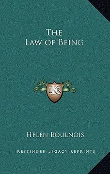 portada the law of being
