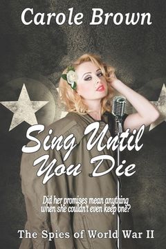 portada Sing Until You Die (en Inglés)