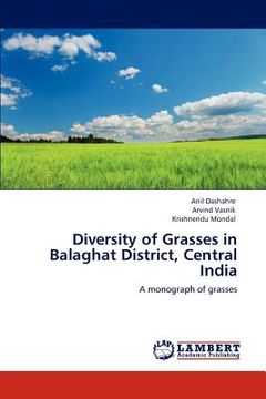 portada diversity of grasses in balaghat district, central india (en Inglés)