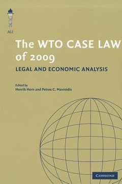 portada the wto case law of 2009 (en Inglés)