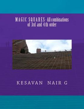 portada magic squares - all combinations of 3rd and 4th order (en Inglés)