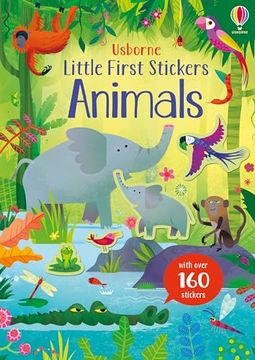 portada Little First Stickers Animals (en Inglés)