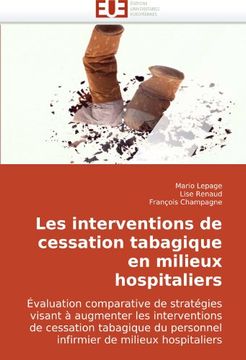 portada Les Interventions de Cessation Tabagique En Milieux Hospitaliers