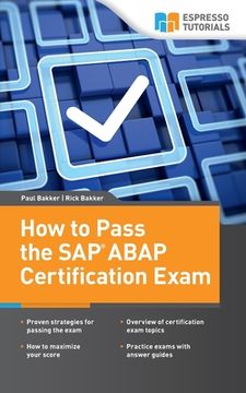 portada How to Pass the SAP ABAP Certification Exam (en Inglés)