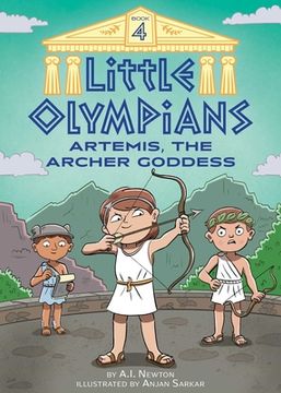 portada Little Olympians 4: Artemis, the Archer Goddess