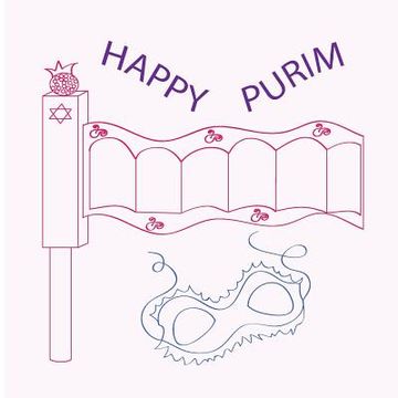 portada Happy Purim (en Inglés)