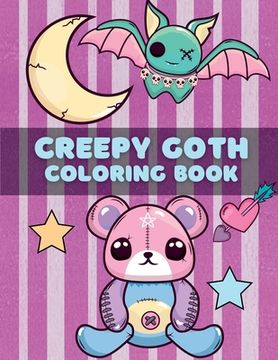 portada Creepy Goth Coloring Book (en Inglés)
